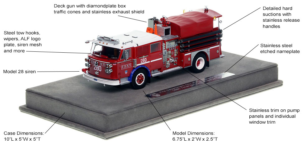 american lafrance engine specifications