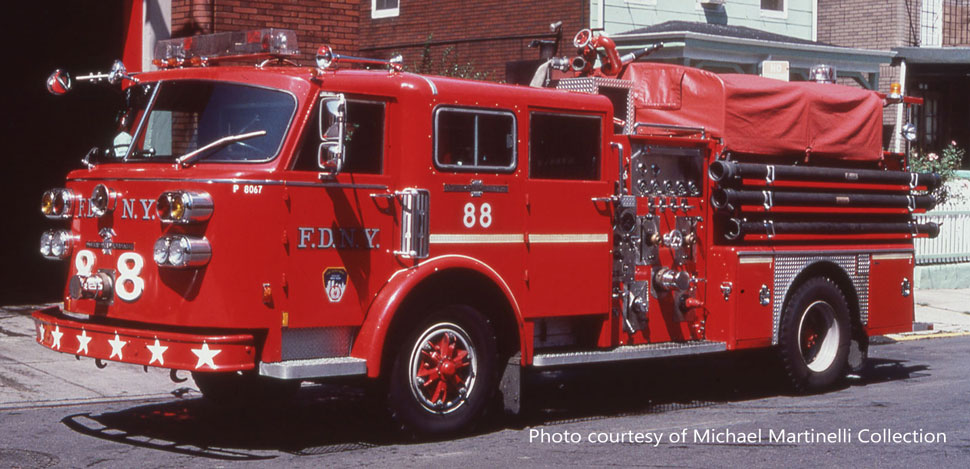 FDNY's 1980 American LaFrance Engine 88 in the Bronx