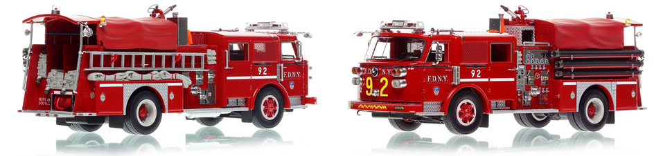 FDNY's 1980 American LaFrance Engine 92 in the Bronx