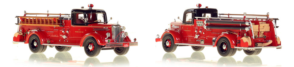 Chicago's 1949 Mack L Engine 28 is hand crafted and limited in production