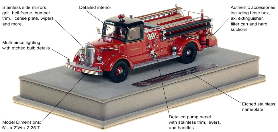 Specs and Features of Chicago 1949 Mack L Engine 28