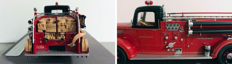 Miniature First Gear 1/25 – Ford Tudor 1949 – Chicago Fire Dept – Voiture Chef 19-2676