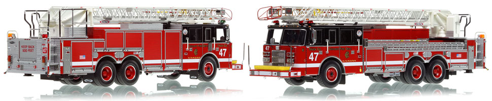 Take home Truck 47...a classic Chicago 2000 Pierce Ladder