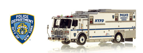 Haz-Mat Command ESS 14 added to the NYPD museum grade series