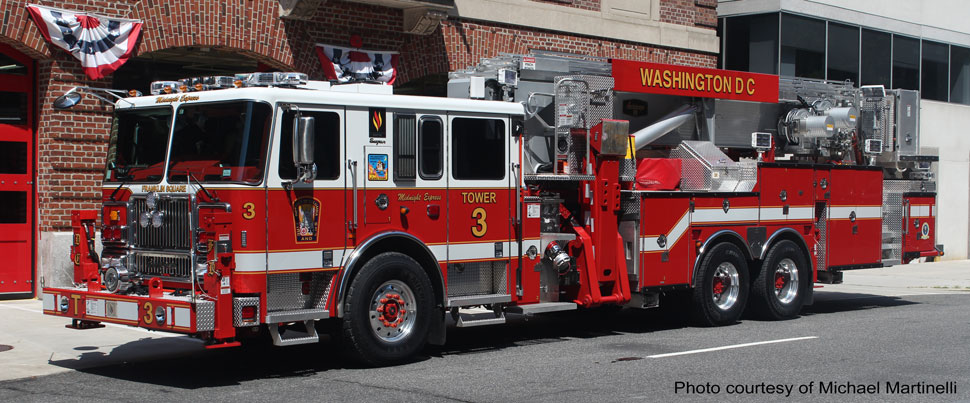 DC Fire & EMS Midnight Express Tower 3 courtesy of Michael Martinelli