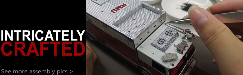 Check out the assembly pictures of DC's HazMat 1 scale model Check out the assembly pictures of DC's HazMat 1 scale model