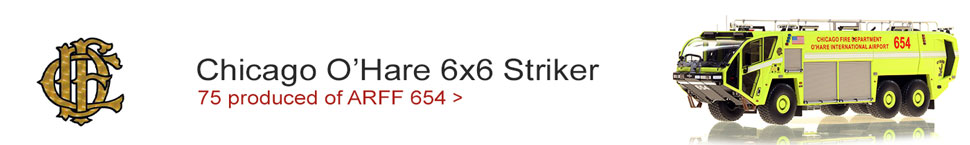 Learn more about the Chicago O'Hare Oshkosh 6x6 Airport scale model