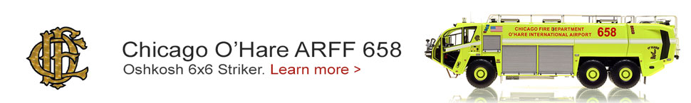 Learn more about the Chicago O'Hare ARFF 658 scale model!