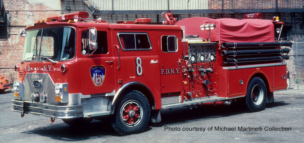 Fire Replicas FDNY 1968 Mack® CF Pumper - Engine 227 - Brooklyn