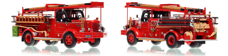 Chicago FWD Engine 97 scale model is hand-crafted and intricately detailed.