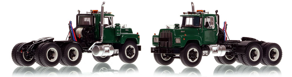 Mack® R Tandem Axle Tractor - Green over Black