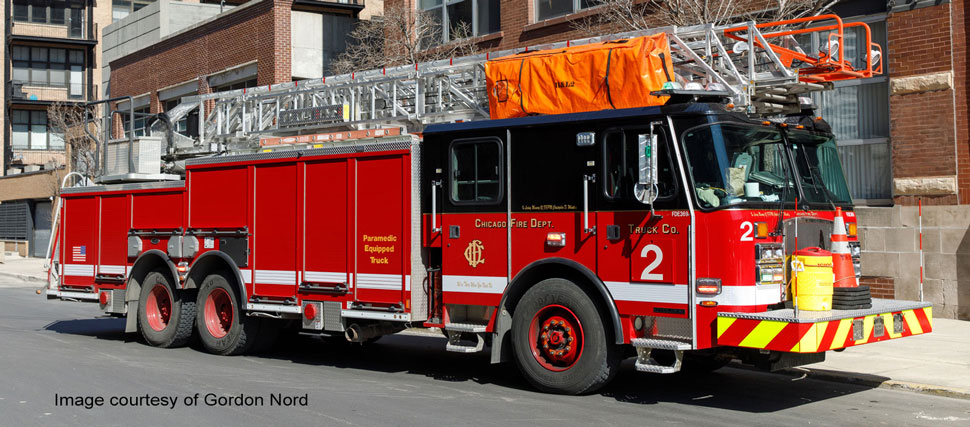 Chicago Fire Department Truck 2 courtesy of Gordon Nord