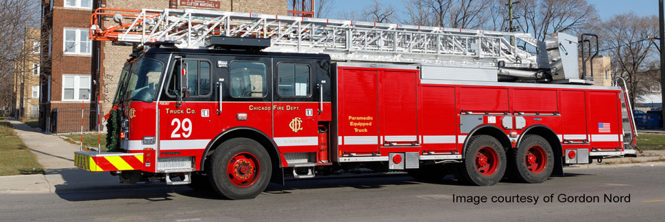 Chicago Fire Department Truck 29 courtesy of Gordon Nord
