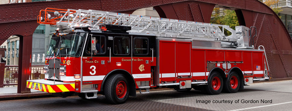 Chicago Fire Department Truck 3 courtesy of Gordon Nord