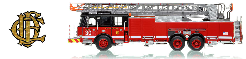 Order your Chicago Fire Department E-One Truck 30 today!