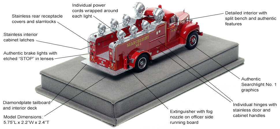 Features and Specs of FDNY Searchlight 1