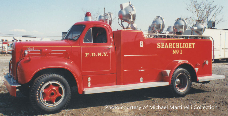 FDNY 1959 Mack B Searchlight 1 courtesy of Michael Martinelli Collection