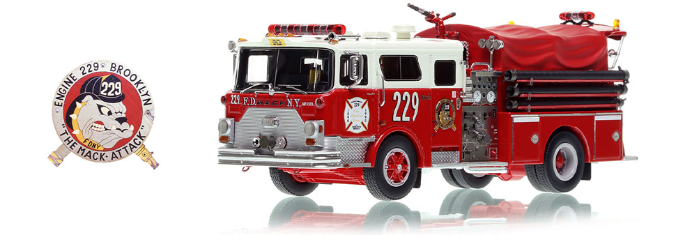Order your FDNY Engine 229 in 1:50 scale today!