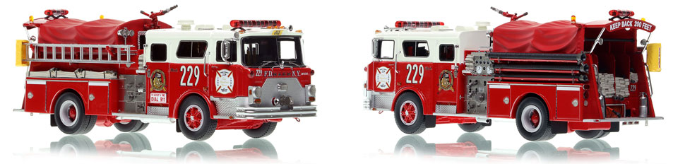 Fire Replicas FDNY 1968 Mack® CF Pumper - Engine 227 - Brooklyn