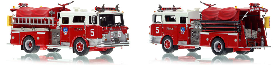 FDNY's Classic Mack CF Engine 5 is now available as a museum grade replica