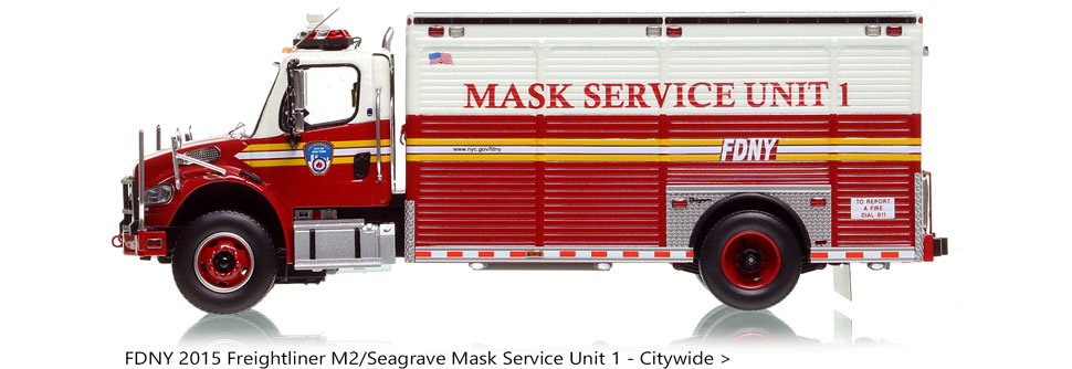 Fire Replicas FDNY Seagrave Engine 245 - Brooklyn Scale Model