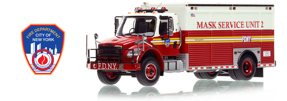 Order your FDNY 2015 Freightliner M2 Mask Service Unit 2 today!