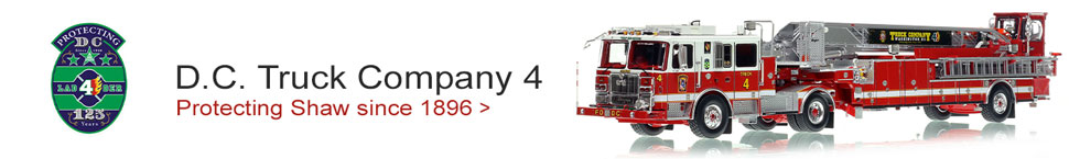 Order your D.C. Seagrave 100' TDA - Truck 4 in 1:50 scale today!
