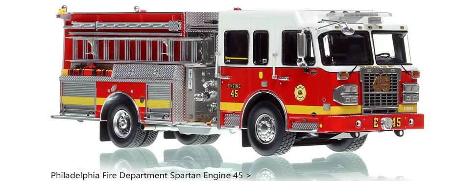 Order your Philadelphia Fire Department Engine 45 today!