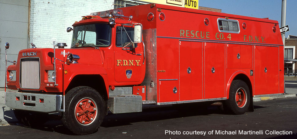 FDNY 1979 Rescue 4 courtesy of the Michael Martinelli Collection