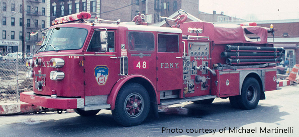 FDNY 1982 American LaFrance Engine 48 courtesy of Michael Martinelli