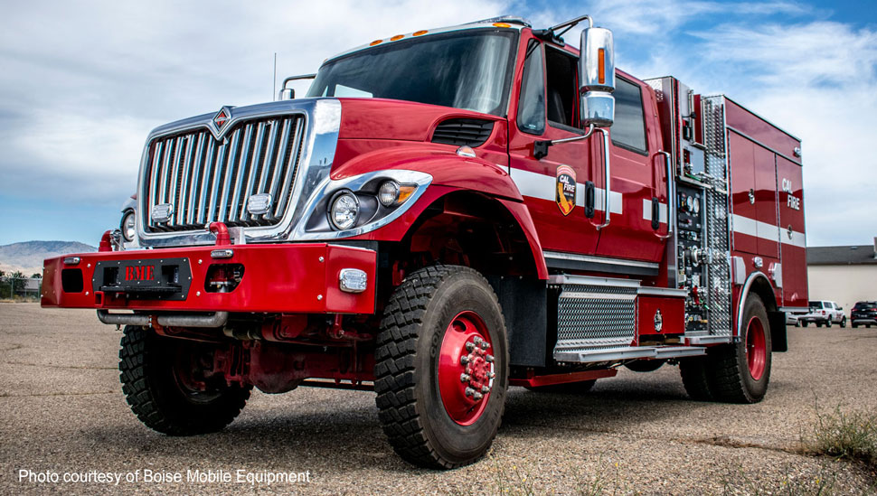 CAL FIRE BME Type 3 Model 34 with steel rims