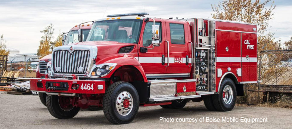 CAL FIRE BME Wildland Type 3 courtesy of Boise Mobile Equipment