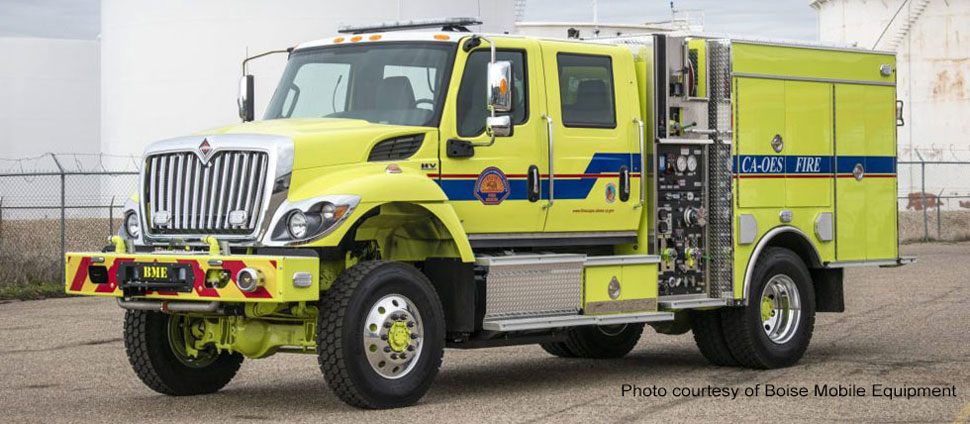 CAL OES Wildland BME Model 34 Type 3 courtesy of Boise Mobile Equipment