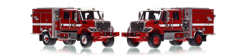 BME Wildland Model 34 Type 3 Engines for CAL FIRE available in two versions