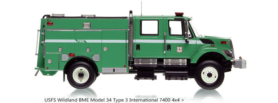 US Forestry Service BME Wildland Model 34 Type 3 scale model
