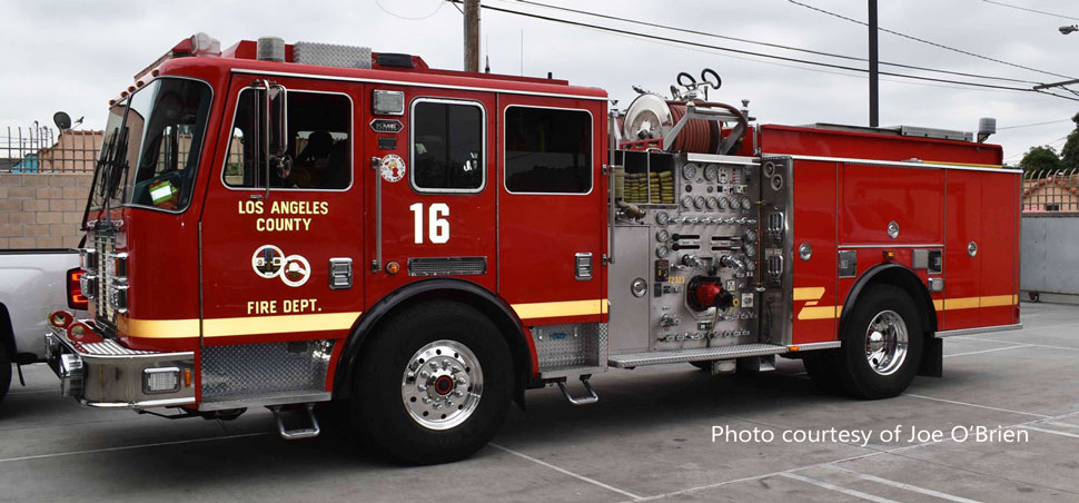 L.A. County KME Engine 16 courtesy of Joe O'Brien