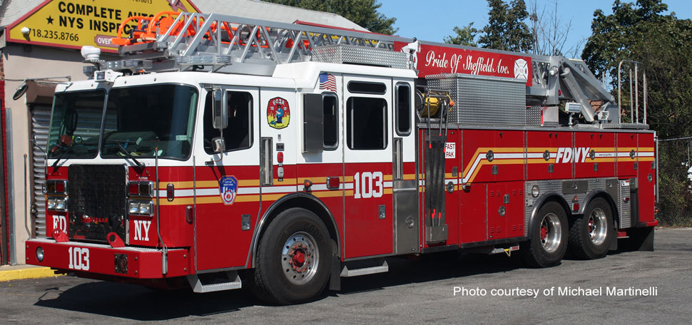 FDNY Ferrara Ladder 103 courtesy of Michael Martinelli