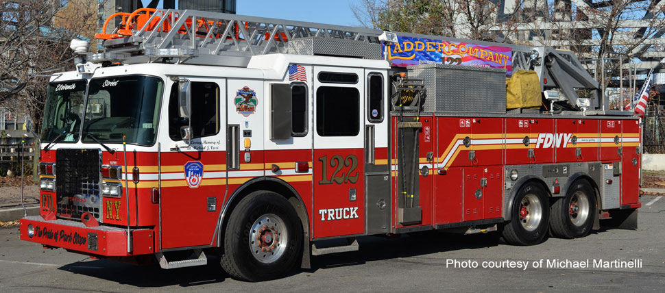 FDNY Ferrara Ladder 122 courtesy of Michael Martinelli