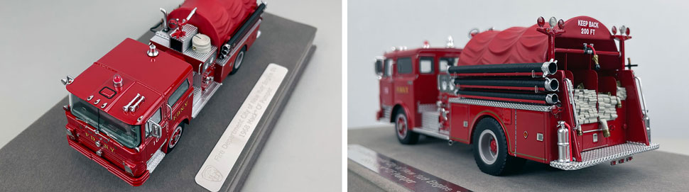 Closeup pictures 7-8 of FDNY's 1968 Mack CF Engine 10 scale model Closeup pictures 7-8 of FDNY's 1968 Mack CF Engine 10 scale model