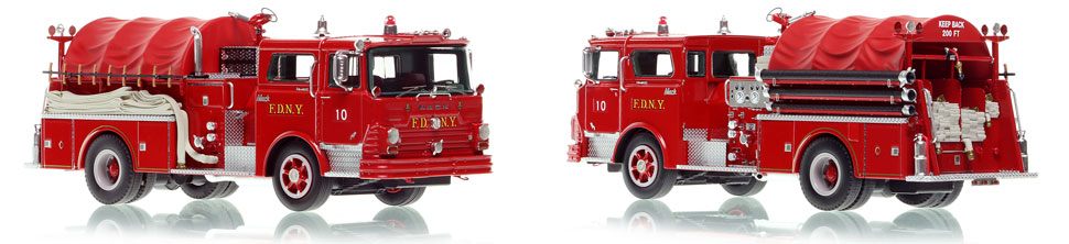 FDNY's 1968 Mack CF Engine 10 is now available as a museum grade replica FDNY's 1968 Mack CF Engine 10 is now available as a museum grade replica