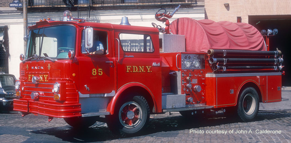 FDNY's 1981 Mack CF Engine 41 courtesy of John A. Calderone