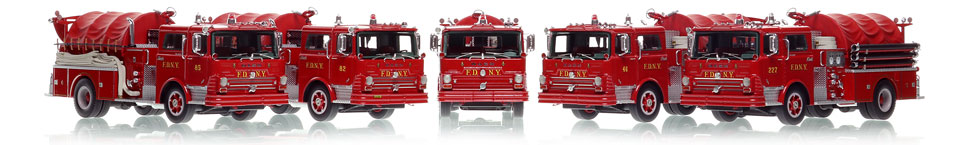 FDNY's 1968 Mack CF Engines in 1:50 scale