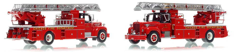 The first museum grade replica of Chicago Fire Department 1960 Mack B85F/Magirus Truck 3