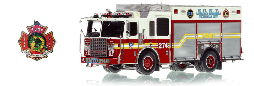 1:50 scale FDNY HMTU 274 in Queens