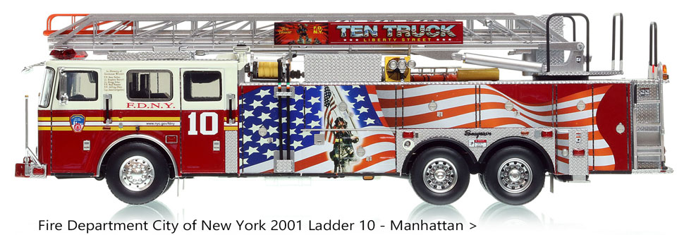 2001 FDNY Ten Truck in Manhattan