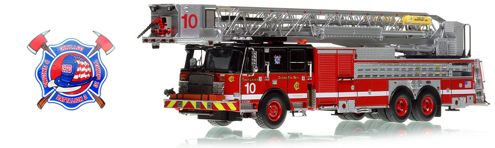 Order your Chicago E-One Tower Ladder 10 today!