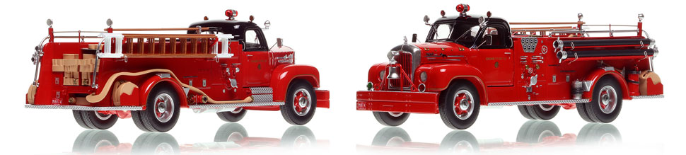 Take home a Classic Mack B95...Chicago's 1956 Engine Co. 113