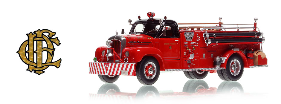 Chicago's Classic Mack B95 Pumpers in 1:50 scale are live now!