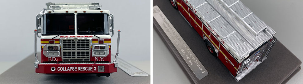 1:50 scale FDNY 2009 Collapse Rescue 3 close up pictures 1-2