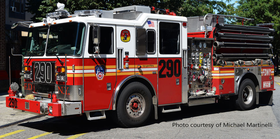 FDNY Engine 290 courtesy of Michael Martinelli